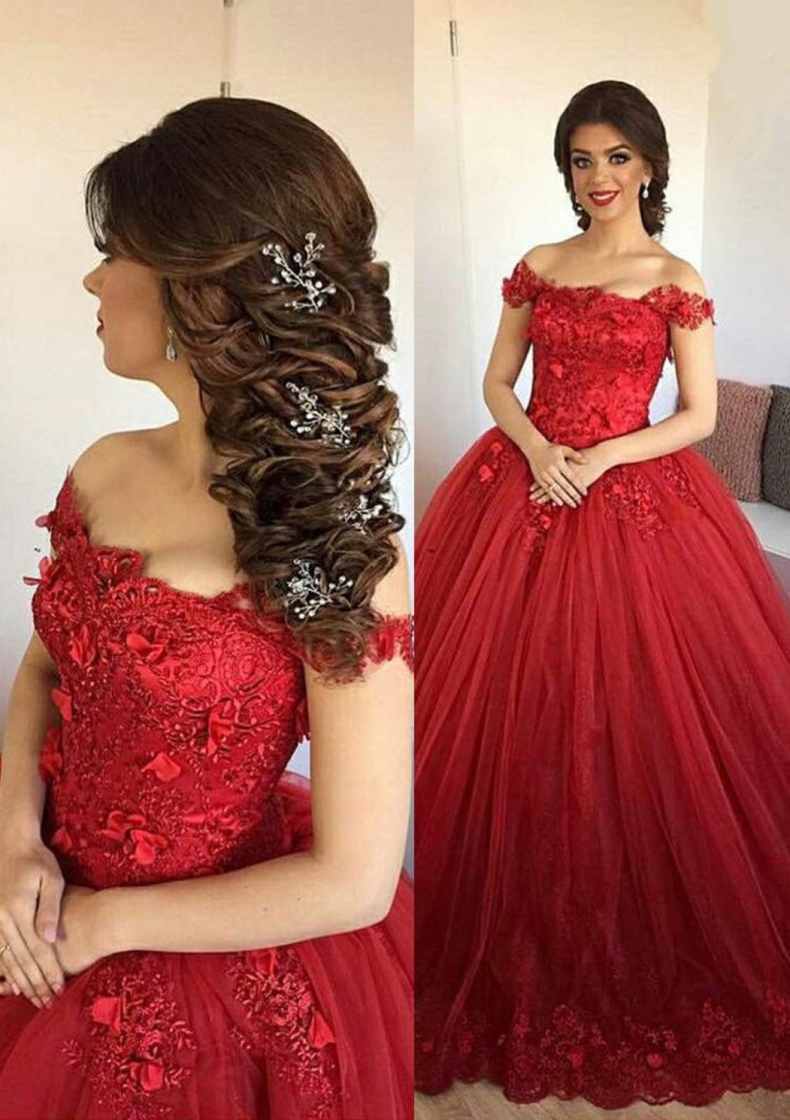 Ball Gown Off-the-Shoulder Sleeveless Sweep Train Tulle Prom