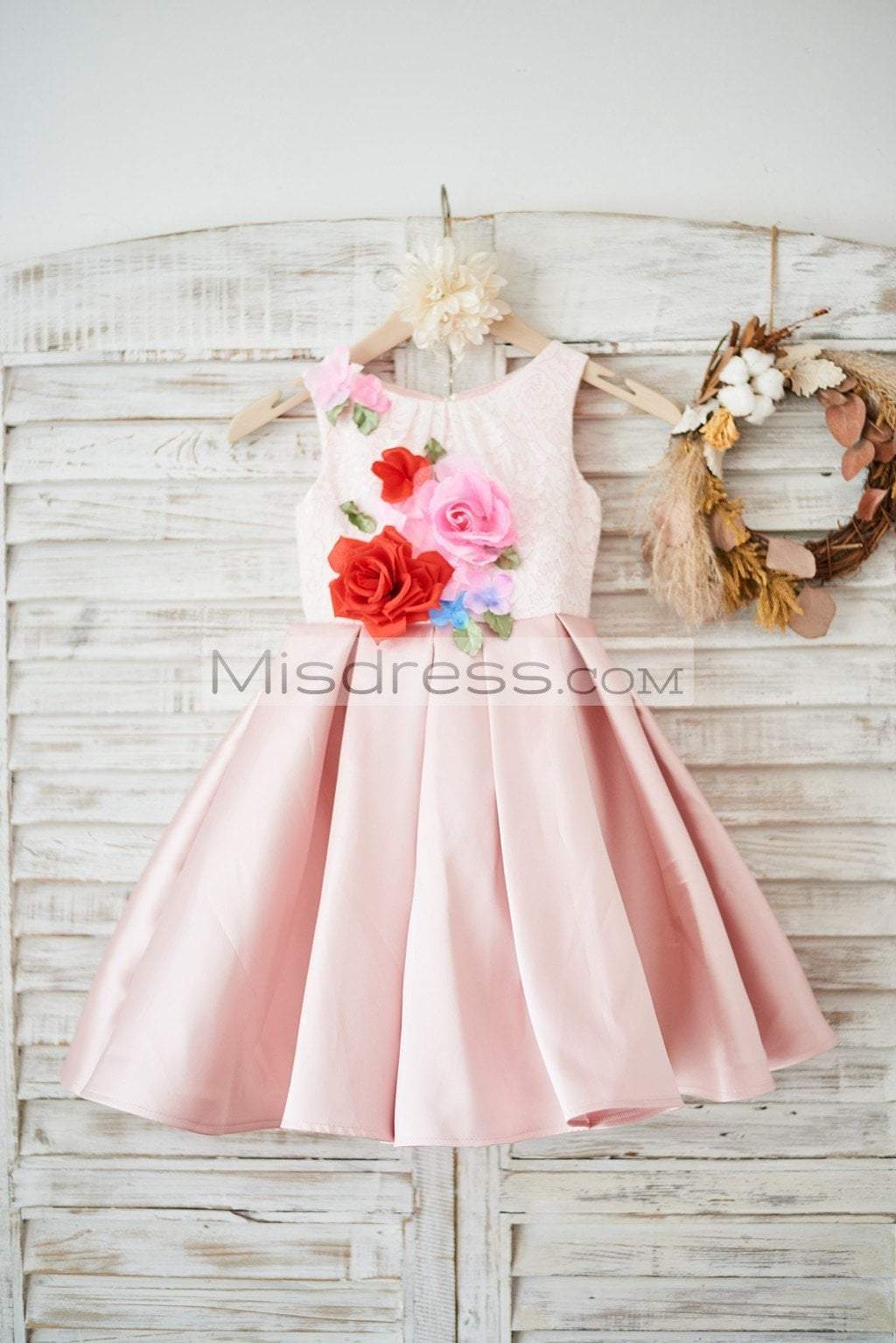 Ivory Lace Peach Twill Satin Wedding Flower Girl Dress, Slit Back 4T --- Chest = 23 inches/ Waist = 22 inches/ Hollow to knee = 25 inches Ivory Lace Peach Twill Satin Wedding Flower Girl Dress, Slit Back 4T --- Chest = 23 inches/ Waist = 22 inches/ Hollow to knee = 25 inches
