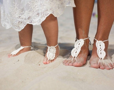 12  Beach Flower Girl Shoes Perfect for a Seaside Ceremony