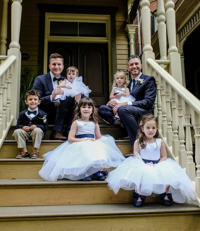 Beautiful Savannah Wedding With Princessly Flower Girl Dresses