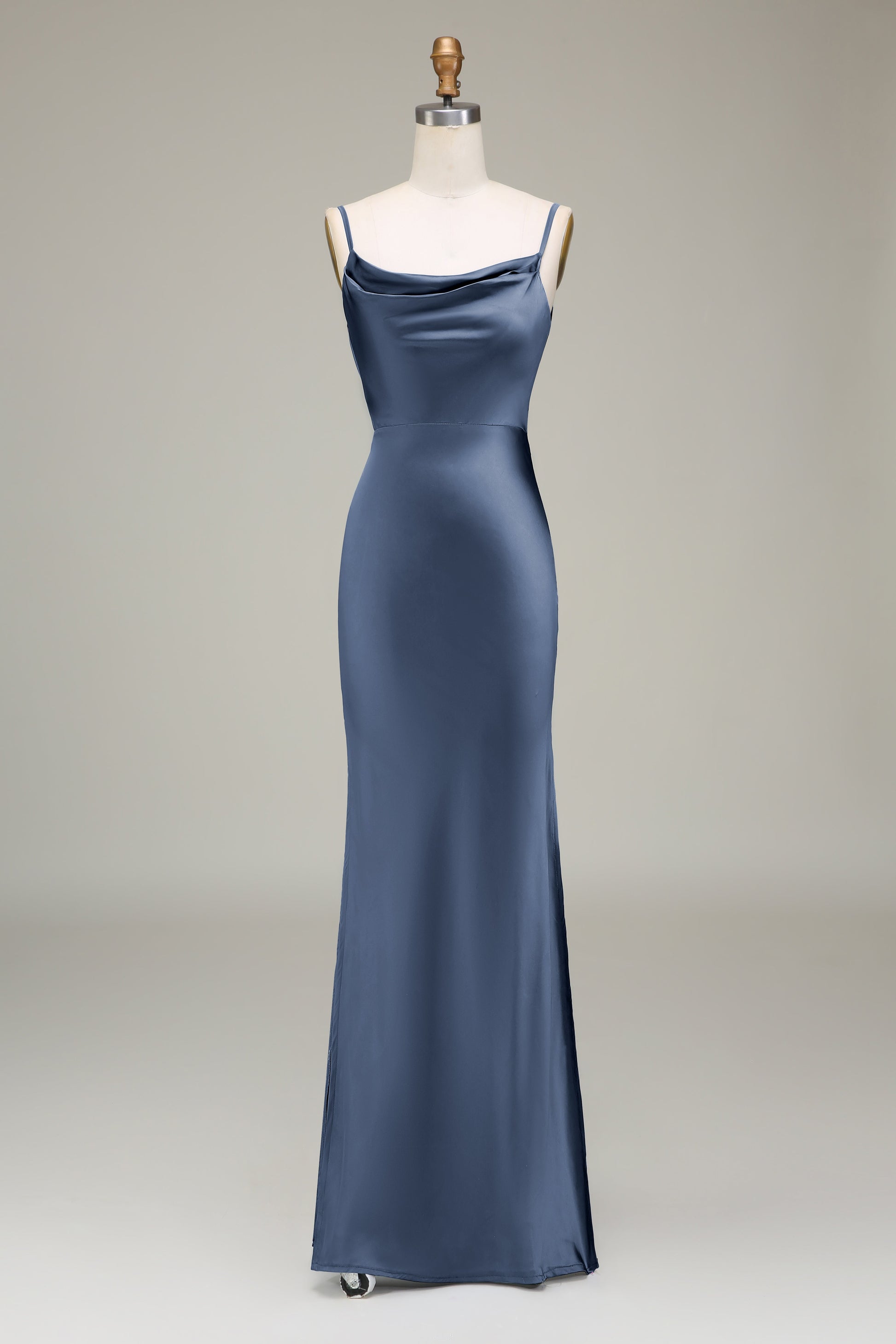 Cowl Neck and Back Maxi Dress