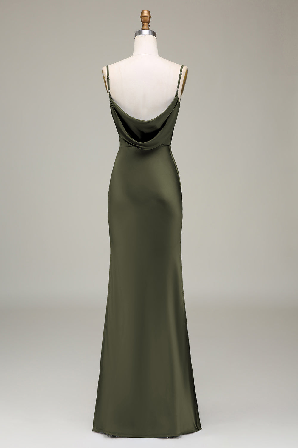 Cowl Neck and Back Maxi Dress