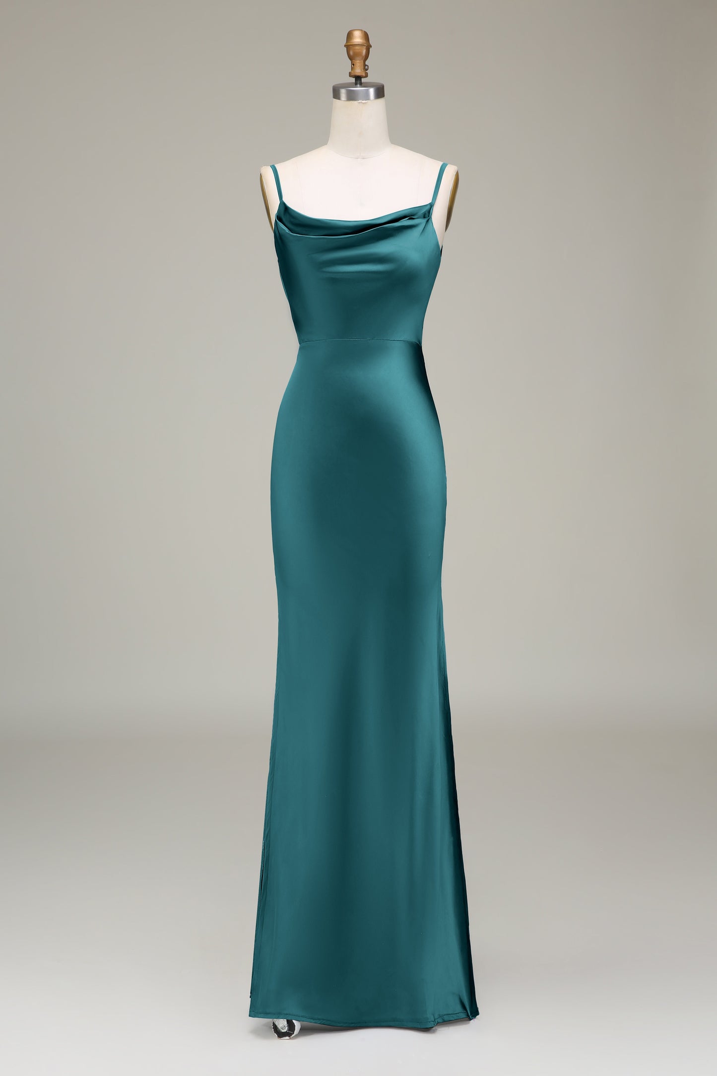 Cowl Neck and Back Maxi Dress