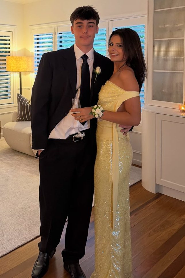 Yellow Off-Shoulder Sheath Long Prom Dress with Back Bow and Sequins