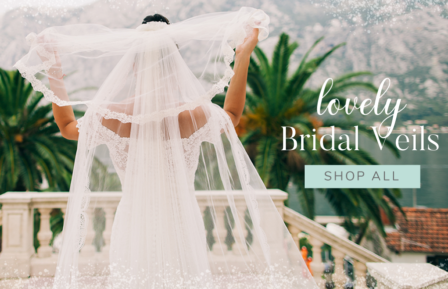 Lovely bridal veils