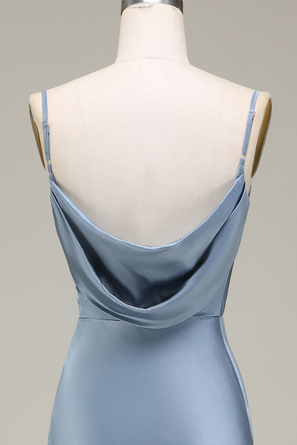 Cowl Neck and Back Maxi Dress