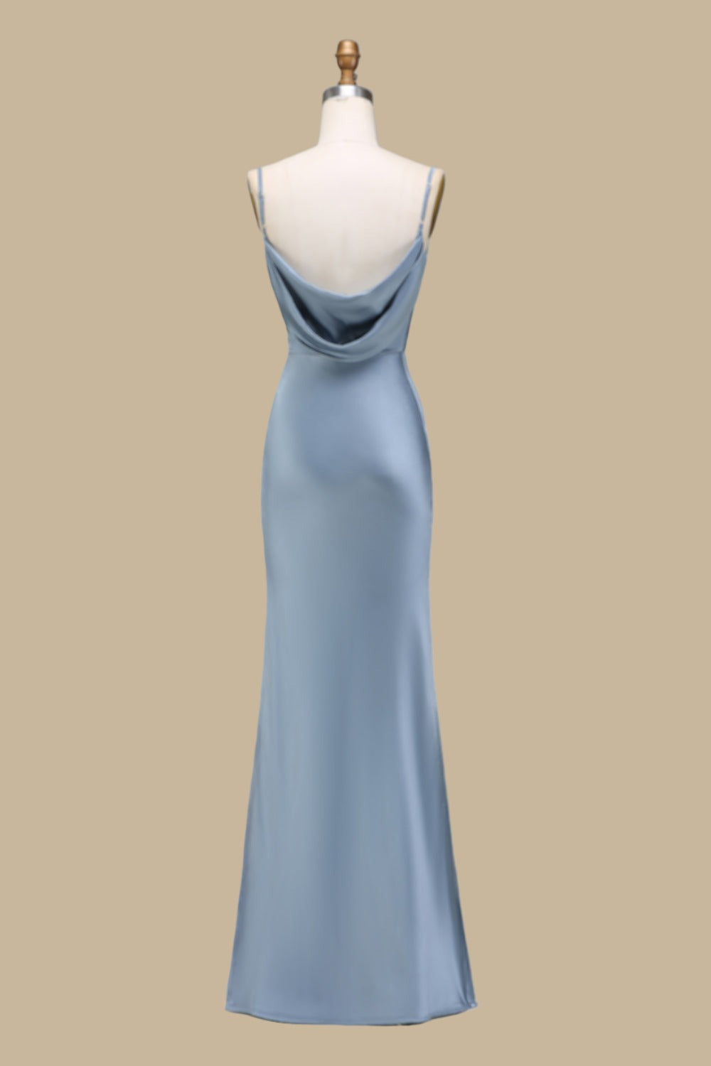 Cowl Neck and Back Maxi Dress