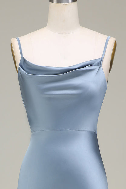 Cowl Neck and Back Maxi Dress