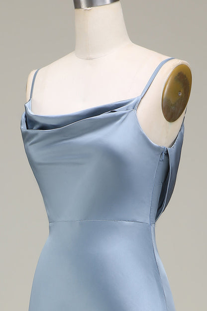 Cowl Neck and Back Maxi Dress