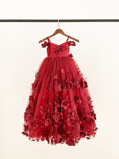 Burgundy" Junior Bridesmaid Dresses | Misdress Burgundy" Junior Bridesmaid Dresses | Misdress