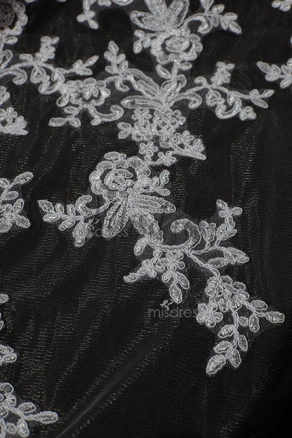 Cathedral Long Length Lace Appliques Wedding Veil - Wedding Veils