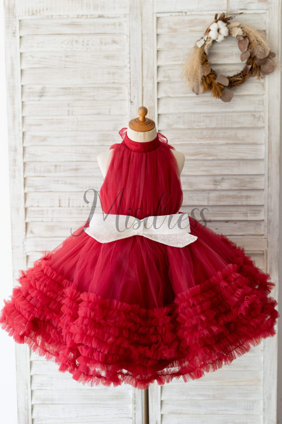 Burgundy" Little Girl's Dresses & Outfits | Misdress Burgundy" Little Girl's Dresses & Outfits | Misdress