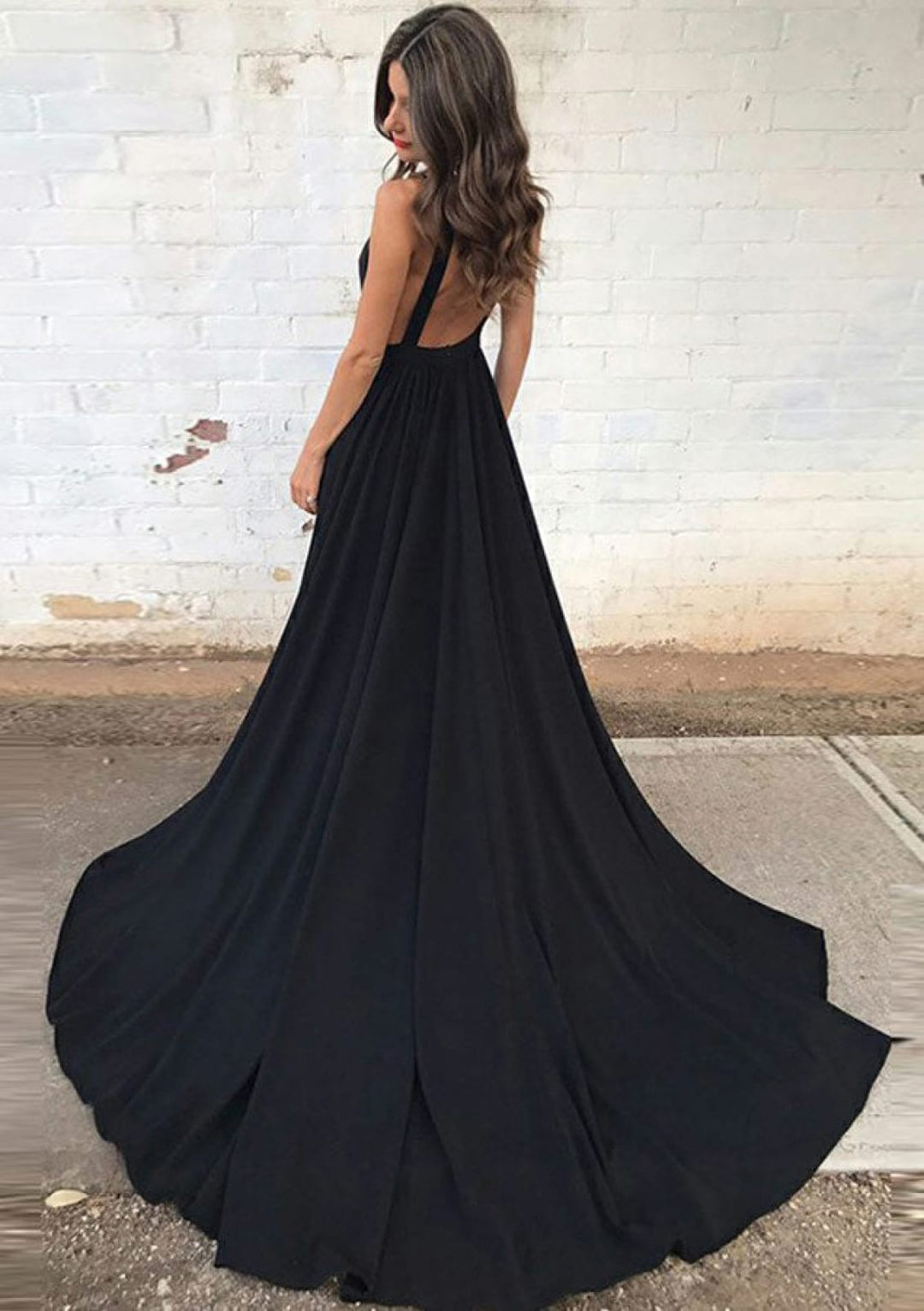 no back prom dresses Faviana 11052