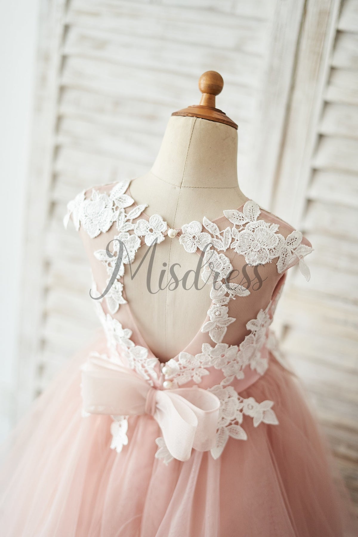 rose gold flower girl dresses Mauve Tulle Ivory Lace Keyhole Back Wedding Dress Kids Formal Dress 6T Sales & Clearance Size 11 There is Rush Order Wedding Guest Dresses For Coat Size:54 R