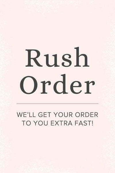 RUSH ORDER FEE